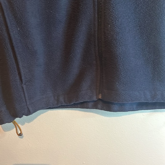 Woolrich Navy Blue Fleece Vest - Picture 6 of 17